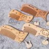 ノベルティ製造-オリジナル木製型の櫛 製作
