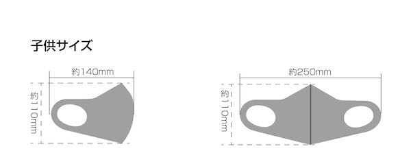 キッズサイズウレタンマスクオリジナル製作