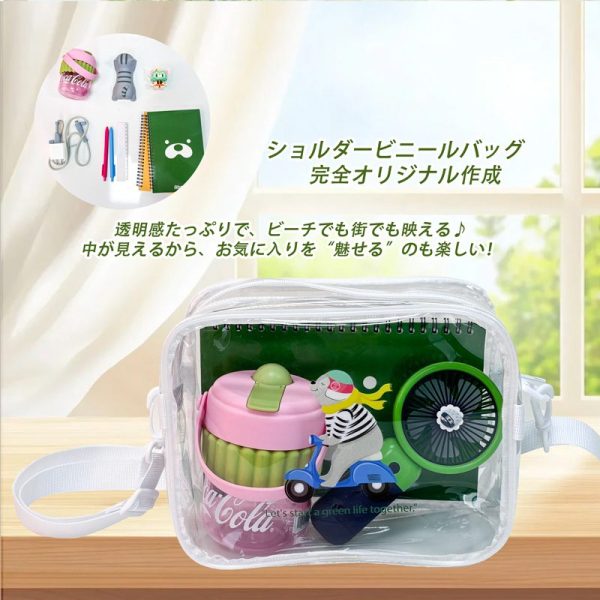 ショルダービニールバッグ｜オリジナルグッズ・小ロット製作